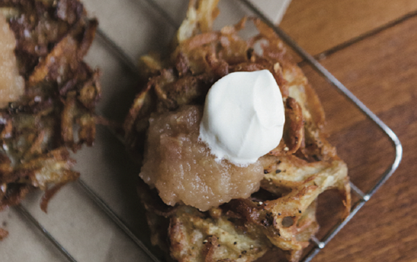 Jeff's potato pancakes