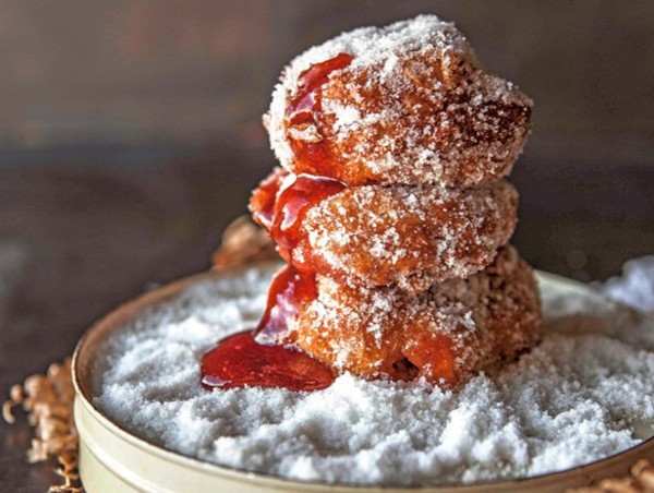 Jelly-filled donuts from 'The Everyday Art of Gluten-Free' (Bake the Book)