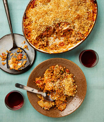 Jenny's celeriac and lentil gratin