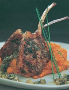 Jereme Leung’s grilled lamb cutlets