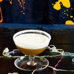 Jerez sour sherry cocktail