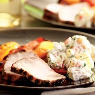 Jerk pork loin