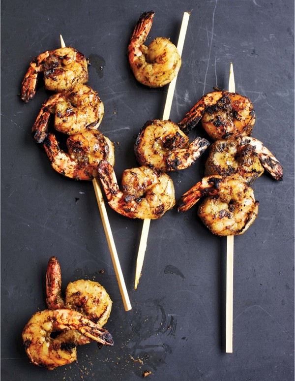 Jerk shrimp
