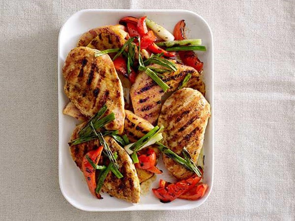 Jerk-spiced grilled chicken 