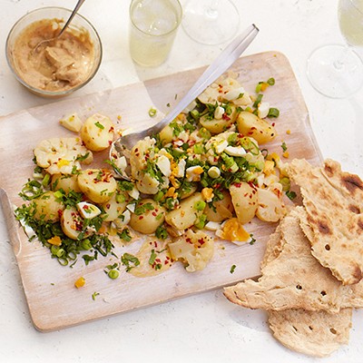 Jersey Royal & cauliflower salad