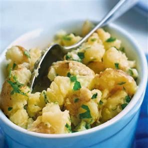 Jersey Royal and parsley mash