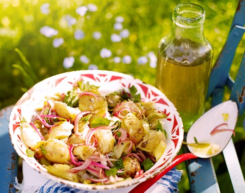Jersey Royal potato salad
