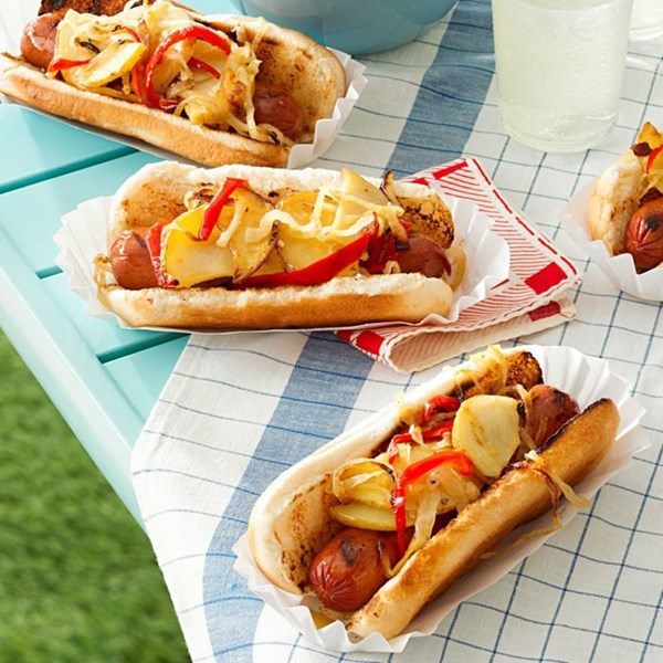 Jersey-style hot dogs