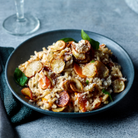 Jerusalem artichoke risotto