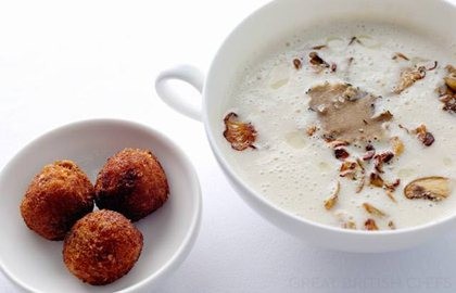 Jerusalem artichoke soup