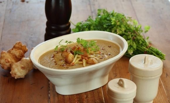 Jerusalem artichoke soup