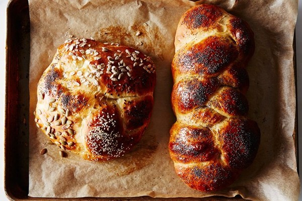 Jessica Fechtor's five-fold challah