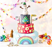 Jessica's magical Christmas cake
