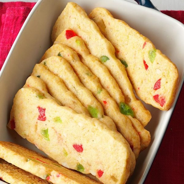 Jeweled cookie slices