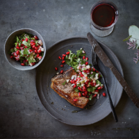 Jewelled pomegranate salsa