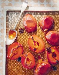 Jewelled quince with star anise
