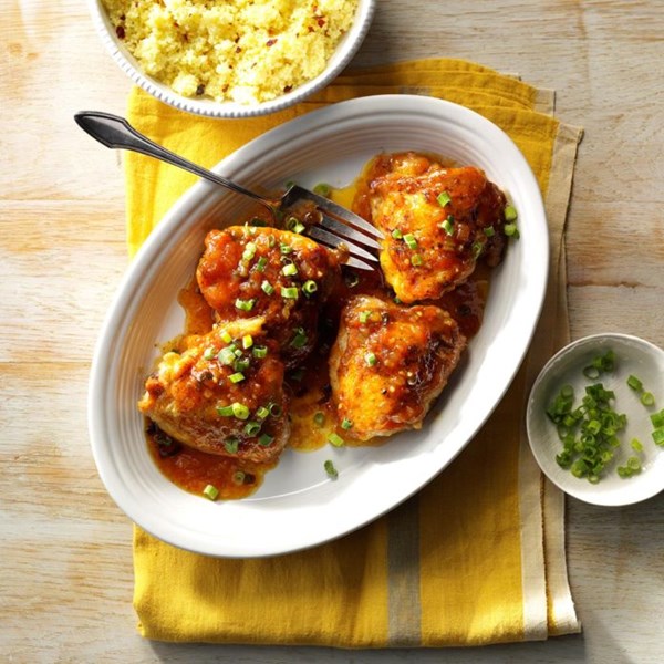 Jezebel chicken thighs 