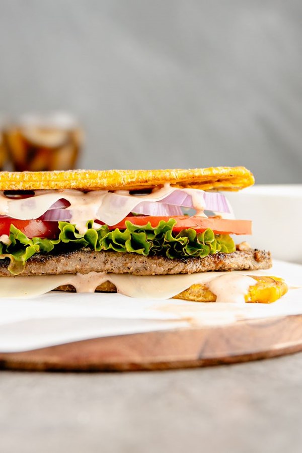 Jibarito sandwich 