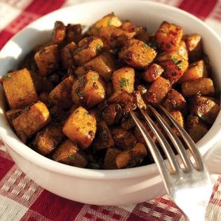 Jicama home fries