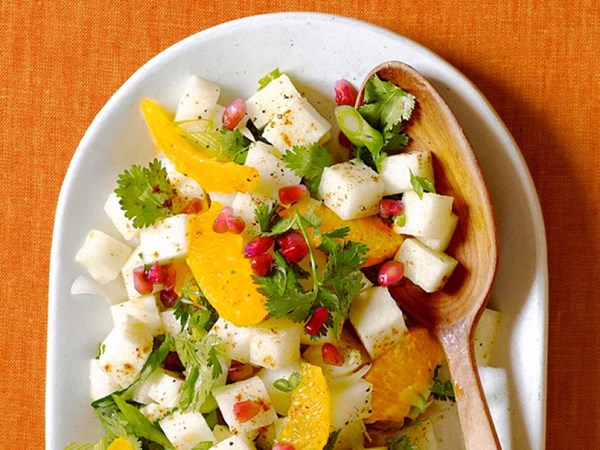 Jicama-orange salad 