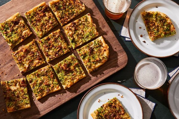 Jim Lahey’s 5-ingredient summer squash pizza 