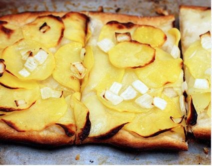 Jim Lahey's potato pizza