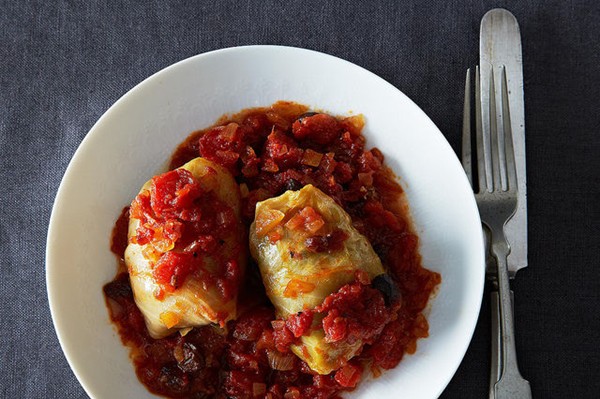 Joan Nathan's chosen stuffed cabbage