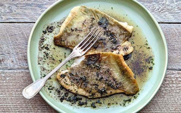John dory in burnt butter (Saint-Pierre meunière)