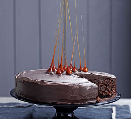 John Whaite's chocolate & hazelnut celebration cake