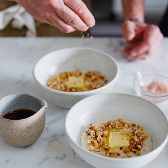 Johnnycake porridge