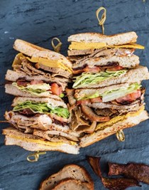 Join the club turki sandwiches