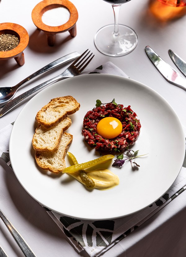 Joji Bakosojo's beef tartare