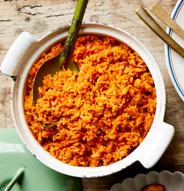 Jollof rice (Aji Akokomi)