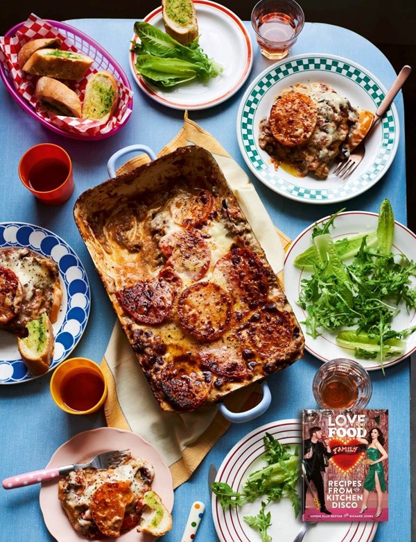 Jones family vegetable lasagne