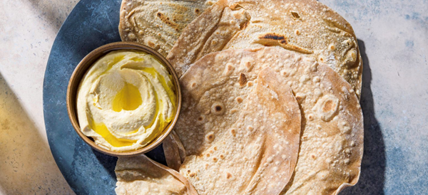 Jordanian Bedouin flatbread (Shrak)