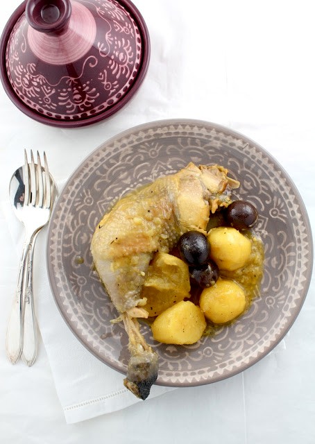 JP's Moroccan preserved lemon & olive chicken tagine (Tagine de poulet aux citrons confits et olives)
