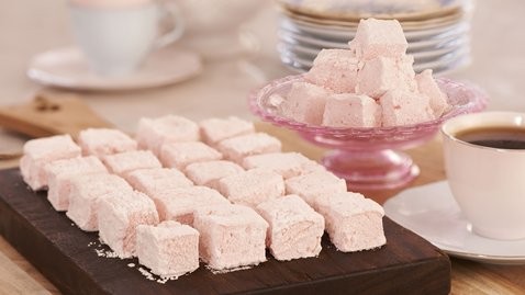 JR's rose water marshmallows