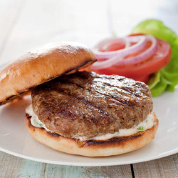 Juicy grilled turkey burgers
