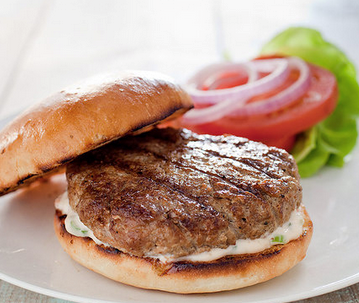 Juicy grilled turkey burgers
