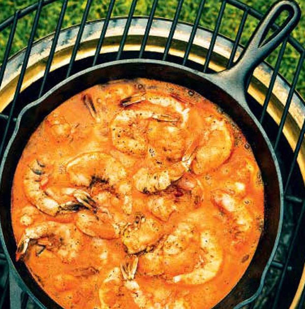 Juicy jumbo Creole shrimp
