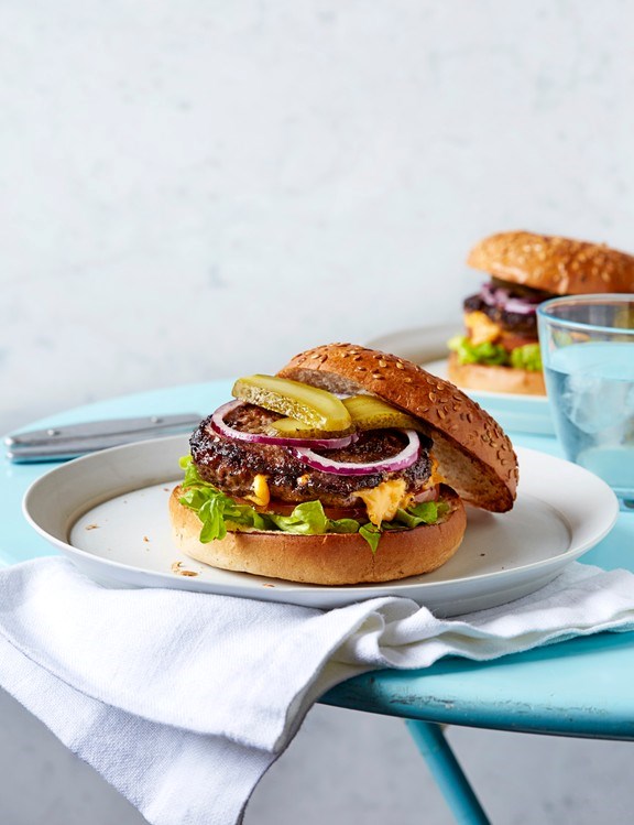 Juicy Lucy burger