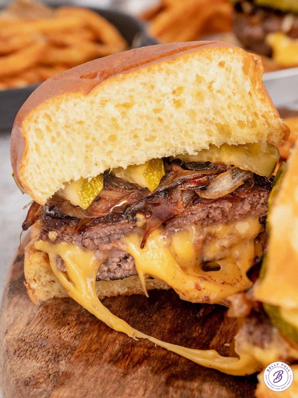 Juicy Lucy burgers