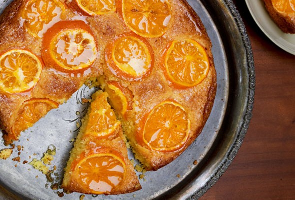 Juicy satsuma orange cake