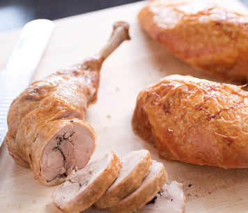 Julia Child's stuffed turkey, updated