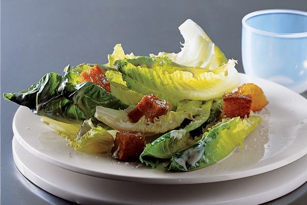 Julia's Caesar salad [Julia Child]