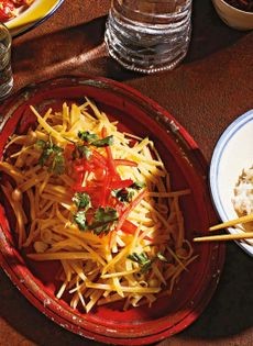 Julienned potato salad (炝土豆丝)