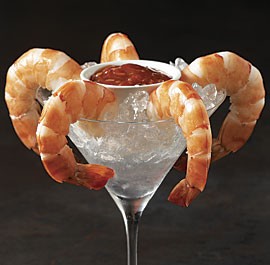 Jumbo shrimp cocktail