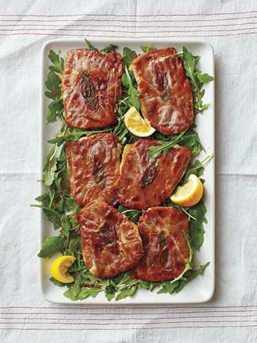"Jump-in-the-mouth" turkey cutlets