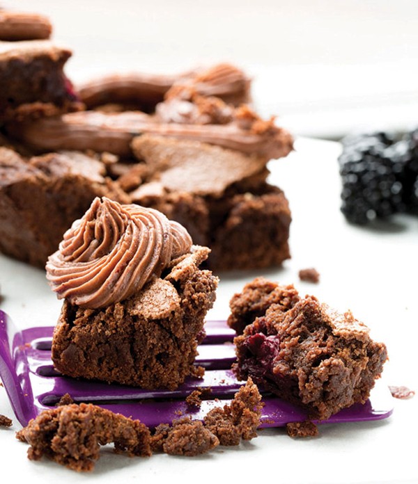 Juniper chocolate frosting