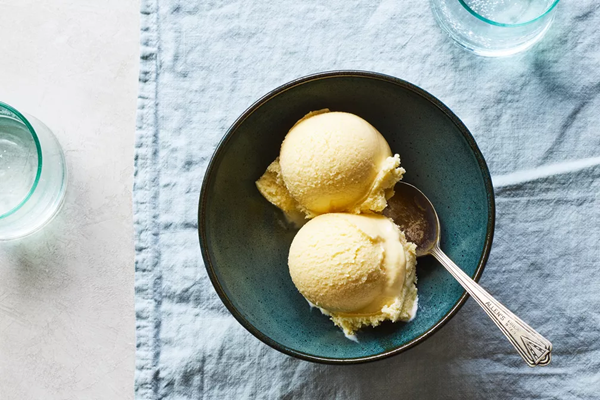 Just-the-best vanilla ice cream